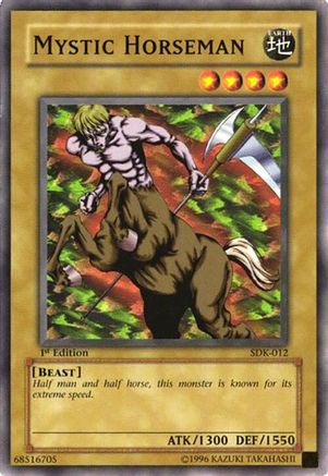 Mystic Horseman (SDK-012) - Starter Deck: Kaiba Unlimited