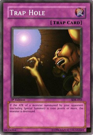 Trap Hole (SDK-033) - Starter Deck: Kaiba 1st Edition