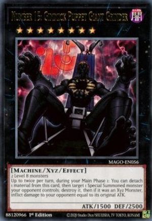 Number 15: Gimmick Puppet Giant Grinder (MAGO-EN056) - Maximum Gold 1st Edition