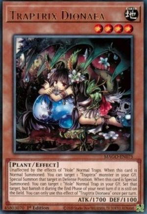 Traptrix Dionaea (MAGO-EN075) - Maximum Gold 1st Edition