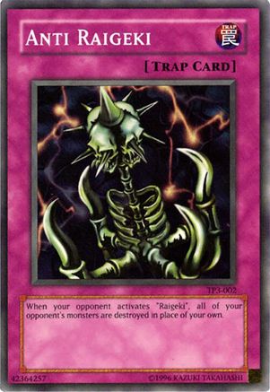 Anti Raigeki - TP3-002 - Tournament Pack 3 Unlimited