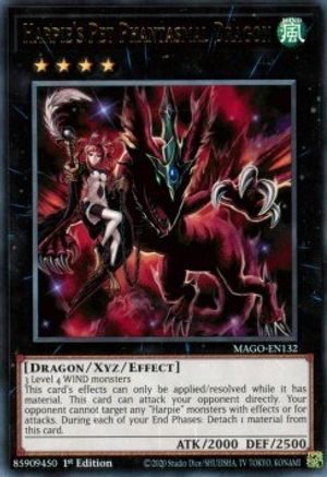 Harpie's Pet Phantasmal Dragon (MAGO-EN132) - Maximum Gold 1st Edition