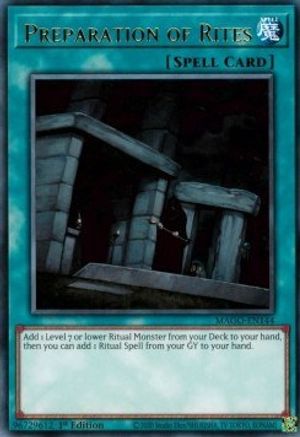 Preparation of Rites (MAGO-EN144) - Maximum Gold 1st Edition