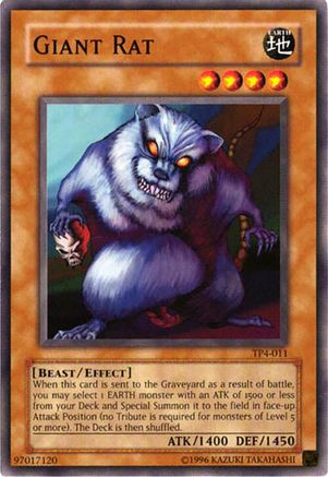 Giant Rat - TP4-011 - Tournament Pack 4 Unlimited