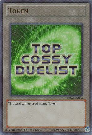 Token: Top Ranked COSSY Duelist (Green) (TKN4-EN004) - Yu-Gi-Oh! Tokens Unlimited