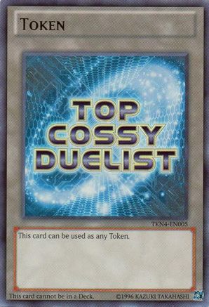 Token: Top Ranked COSSY Duelist (Blue) (TKN4-EN005) - Yu-Gi-Oh! Tokens Unlimited