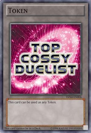 Token: Top Ranked COSSY Duelist (Red) (TKN4-EN006) - Yu-Gi-Oh! Tokens Unlimited