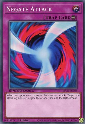Negate Attack (SBCB-EN103) - Speed Duel: Battle City Box 1st Edition