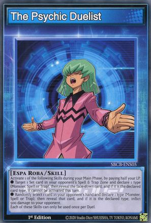 The Psychic Duelist (SBCB-ENS05) - Speed Duel: Battle City Box 1st Edition