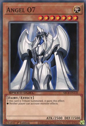 Angel O7 - SBCB-EN135 - Speed Duel: Battle City Box 1st Edition