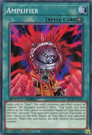Amplifier - SBCB-EN157 - Speed Duel: Battle City Box 1st Edition