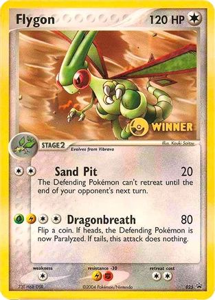 Flygon - 25/40 (e-League) [Winner] 25 - Nintendo Promos