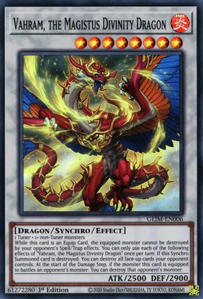 Vahram, the Magistus Divinity Dragon (GEIM-EN006) - Genesis Impact 1st Edition