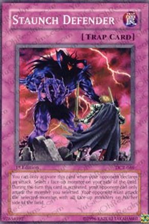 Staunch Defender (DCR-046) - Dark Crisis 1st Edition