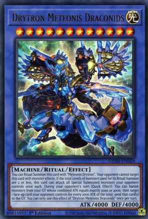 Drytron Meteonis Draconids (GEIM-EN029) - Genesis Impact 1st Edition