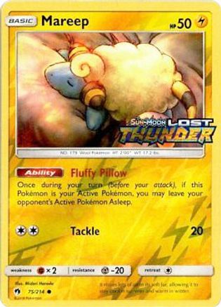 Mareep - 75/214 (Toys R Us Promo) 75 - Miscellaneous Cards & Products Reverse Holofoil