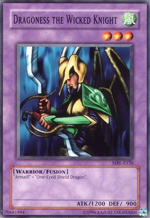 Dragoness the Wicked Knight (MRL-E126) - Magic Ruler 1st Edition