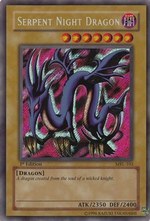 Serpent Night Dragon (MRL-103) - Magic Ruler 1st Edition