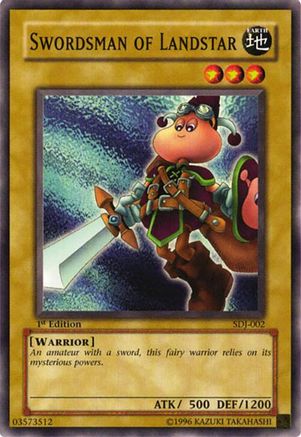 Swordsman of Landstar (SDJ-002) - Starter Deck: Joey 1st Edition