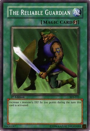 The Reliable Guardian (SDJ-033) - Starter Deck: Joey 1st Edition