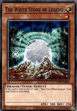 The White Stone of Legend (LDS2-EN004) - Legendary Duelists: Season 2 1st Edition