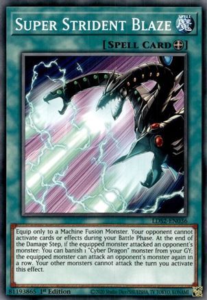 Super Strident Blaze (LDS2-EN036) - Legendary Duelists: Season 2 1st Edition