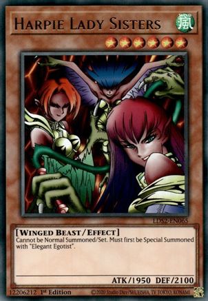 Harpie Lady Sisters (LDS2-EN065) - Legendary Duelists: Season 2 1st Edition