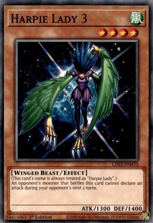 Harpie Lady 3 (LDS2-EN070) - Legendary Duelists: Season 2 1st Edition