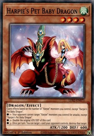 Harpie's Pet Baby Dragon (LDS2-EN071) - Legendary Duelists: Season 2 1st Edition