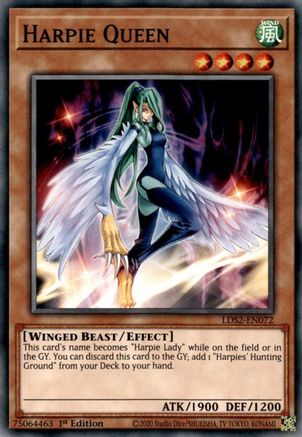Harpie Queen (LDS2-EN072) - Legendary Duelists: Season 2 1st Edition