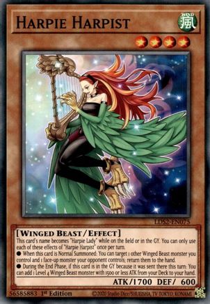 Harpie Harpist (LDS2-EN075) - Legendary Duelists: Season 2 1st Edition