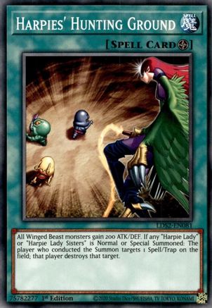 Harpies' Hunting Ground (LDS2-EN081) - Legendary Duelists: Season 2 1st Edition