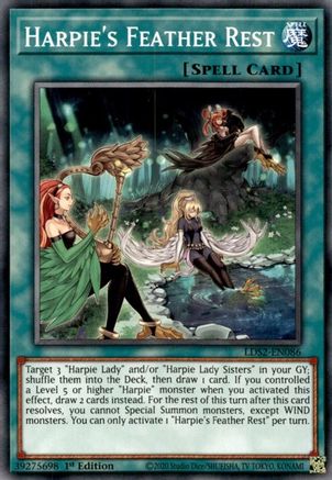 Harpie's Feather Rest (LDS2-EN086) - Legendary Duelists: Season 2 1st Edition