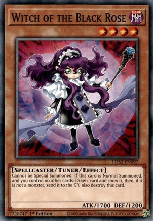 Witch of the Black Rose (LDS2-EN097) - Legendary Duelists: Season 2 1st Edition