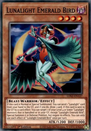 Lunalight Emerald Bird (LDS2-EN127) - Legendary Duelists: Season 2 1st Edition