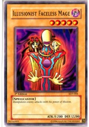 Illusionist Faceless Mage (SDP-004) - Starter Deck: Pegasus 1st Edition
