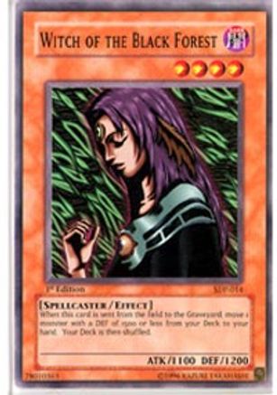 Witch of the Black Forest (SDP-014) - Starter Deck: Pegasus 1st Edition