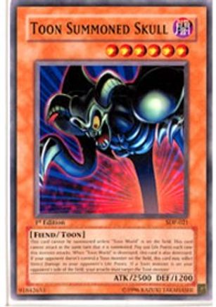 Toon Summoned Skull (SDP-021) - Starter Deck: Pegasus Unlimited