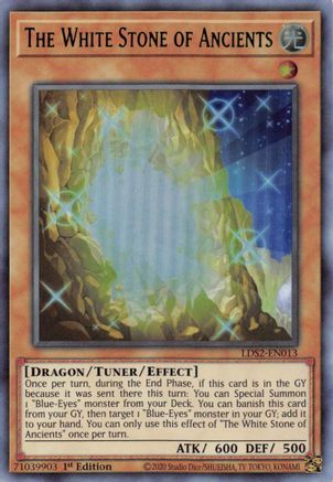 The White Stone of Ancients (Green) (LDS2-EN013) - Legendary Duelists: Season 2 1st Edition