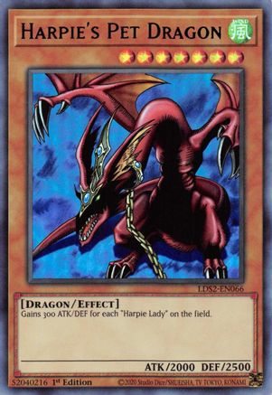 Harpie's Pet Dragon (Blue) (LDS2-EN066) - Legendary Duelists: Season 2 1st Edition