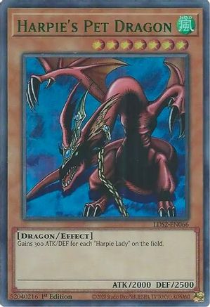 Harpie's Pet Dragon (Green) (LDS2-EN066) - Legendary Duelists: Season 2 1st Edition