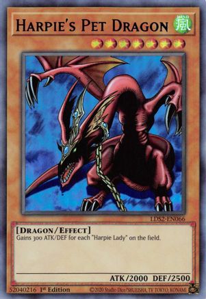 Harpie's Pet Dragon (Purple) (LDS2-EN066) - Legendary Duelists: Season 2 1st Edition