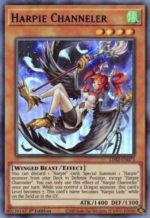 Harpie Channeler (Purple) (LDS2-EN073) - Legendary Duelists: Season 2 1st Edition