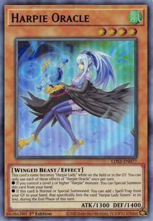 Harpie Oracle (Purple) (LDS2-EN077) - Legendary Duelists: Season 2 1st Edition