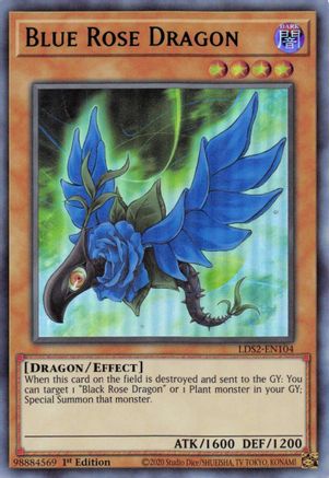 Blue Rose Dragon (Blue) (LDS2-EN104) - Legendary Duelists: Season 2 1st Edition