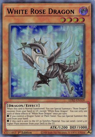 White Rose Dragon (Green) (LDS2-EN109) - Legendary Duelists: Season 2 1st Edition
