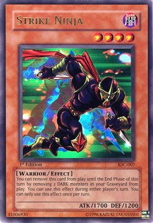 Strike Ninja (IOC-007) - Invasion of Chaos 1st Edition