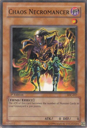 Chaos Necromancer (IOC-017) - Invasion of Chaos 1st Edition
