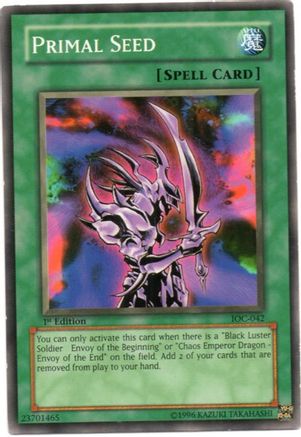 Primal Seed (IOC-042) - Invasion of Chaos 1st Edition