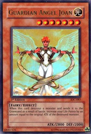 Guardian Angel Joan (IOC-087) - Invasion of Chaos 1st Edition